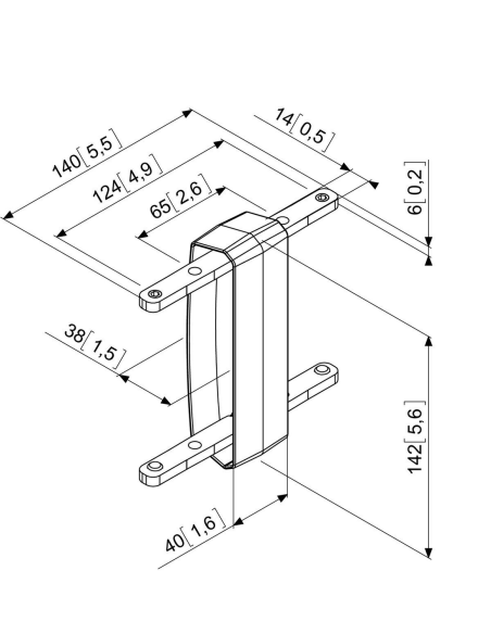Accoppiatore per barra modulare per sistema Connect-it (PFB 34xx)