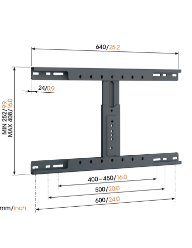 Adattatore per supporto TV