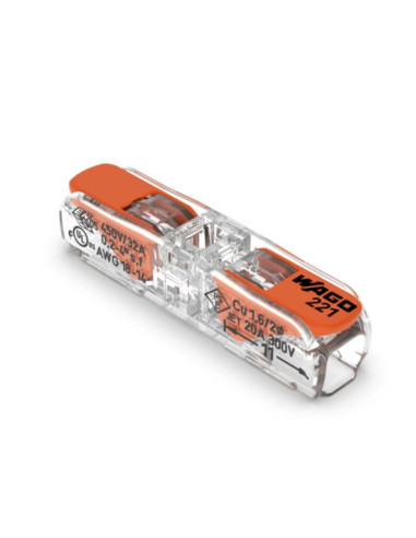 Morsetto in linea 1 polo 4mm² max 450v 32A