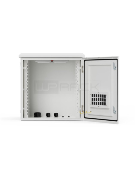 Armadio rack 19" da esterno IP55 6 unità profondità 450mm grigio