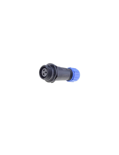 Presa volante 3 poli ø1.6mm cont. 13a 250 VAC AWG 14,...