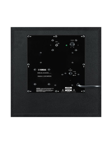 Subwoofer attivo 10" 100W  nero 351x352x408 mm