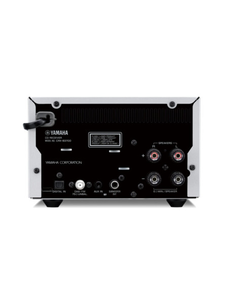 Sistema Hi-Fi compatto con diffusori 2x20w bluetooth/dab+/cd/usb