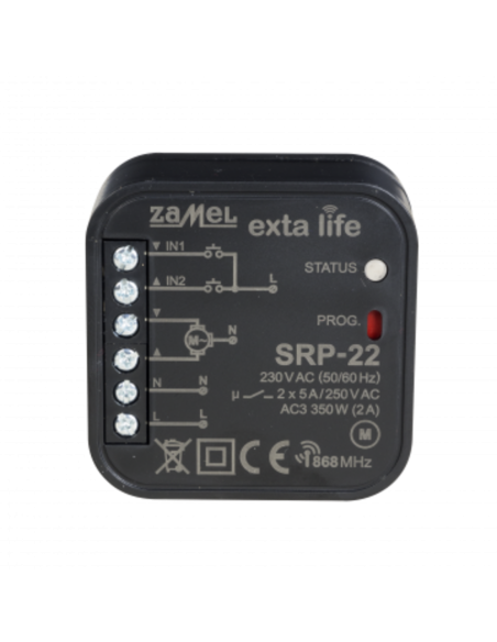 Exta life - ricevitore radio tapparelle 230VAC