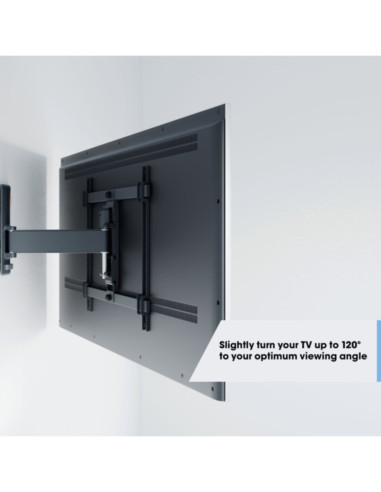 Supporto TV girevole 32"÷65" max 25kg