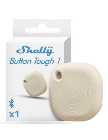 Pulsante Smart Bluetooth bianco per attivare scene e automazioni