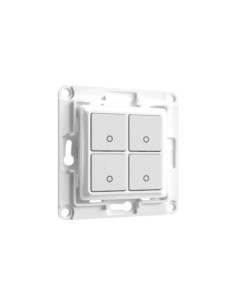 Interruttore a parete con 4 pulsanti per relè Shelly