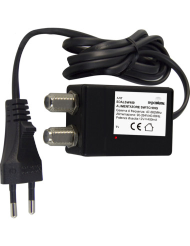 Alimentatore switching 450mA f SDALSW450