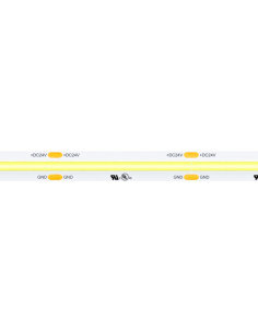 Striscia LED 24Vdc 15W/m 3000k ip20 10mm 1600lm/m