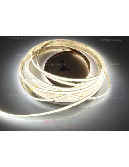Striscia LED COB 24Vdc 11W/m 4000k ip20 480led/m