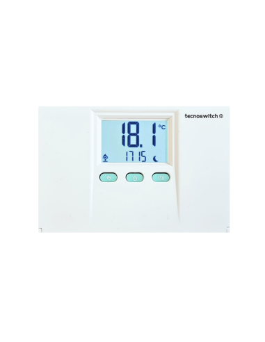 Cronotermostato giornaliero da parete a batterie