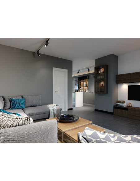 Kanlux faretto binario trifase 30W 4000K nero