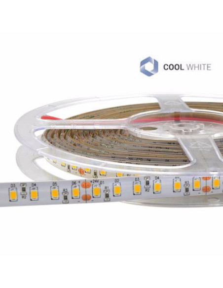 Strip LED 24V 18W/m IP65 5000K rolla 5m