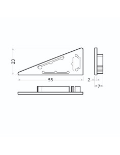 Tappo chiusura per WALLE12 senza foro bianco 2