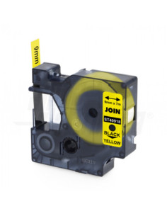 Nastro etichette per ST0050K testo nero su sfondo giallo...