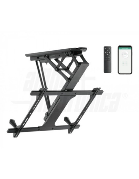 Supporto soffitto tv motorizzato incl 32÷70" c/telecom-WIFI app Tuya