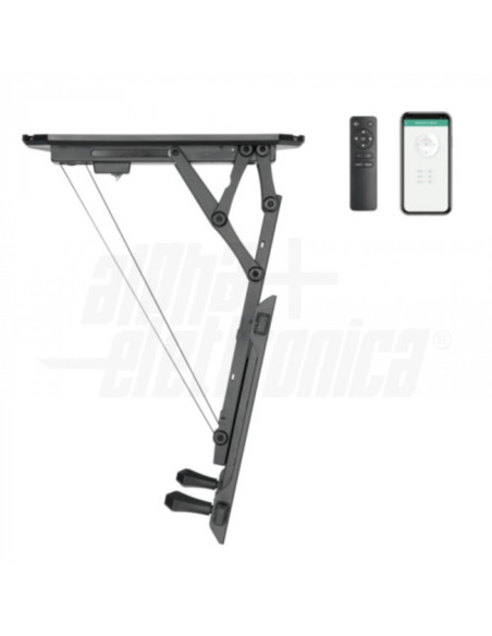 Supporto soffitto tv motorizzato incl 32÷70" c/telecom-WIFI app Tuya