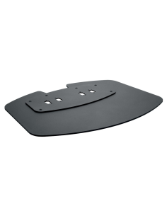 Floor plate extra large nero