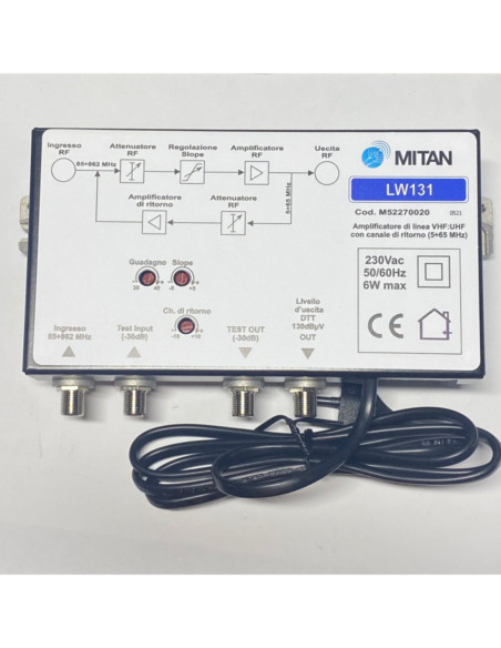 Centralino iii-UHF 20/35r 130db dtt pre