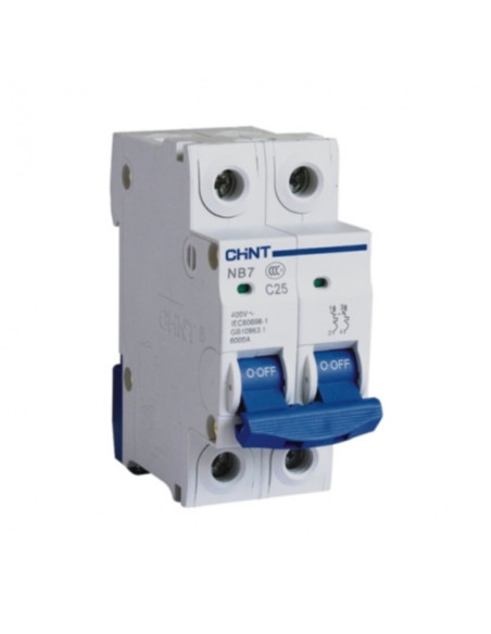 Interrutore MT 6kA 2p 6A Curva C 6Ka