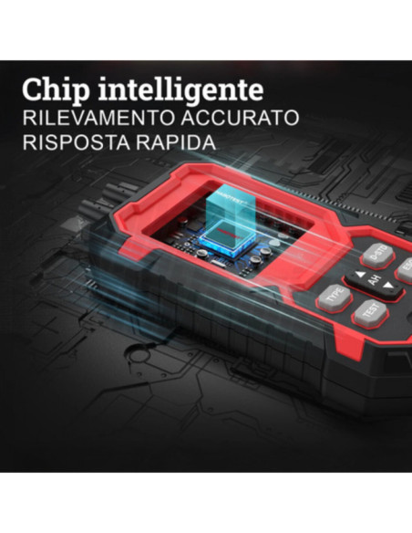 Tester per batterie al piombo 12V-24V