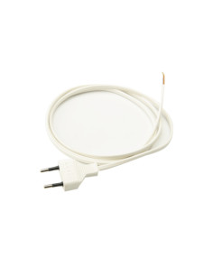 Cablaggio tripolare 150cm bianco 3x0,75