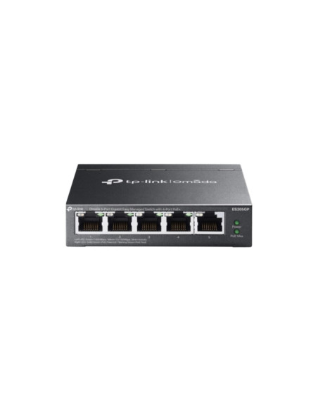 Switch rete 5 porte gigabit easy managed 4 porte PoE compatibile Omada