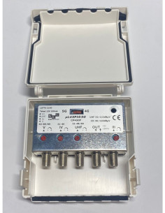 Ampli da palo iii/21-40/42-48/UHF 32db 122dBµV filtro LTE...