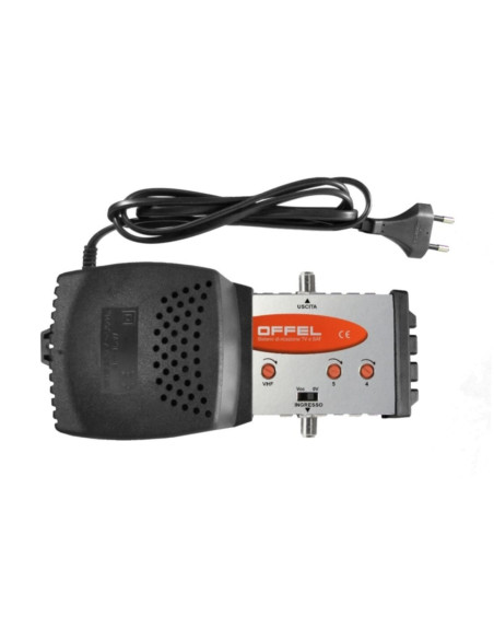 Centralino 1RX30 1 uscita 30 db 3 att. uscita 117 dbµv