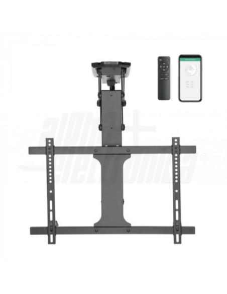 Supporto soffitto tv motorizzato incl 32÷70" c/telecom-WIFI app Tuya