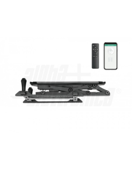 Supporto soffitto tv motorizzato incl 32÷70" c/telecom-WIFI app Tuya