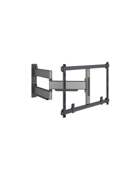 Supporto TV universale 40"÷77" max 45kg ruotabile 180° 2 snodi nero