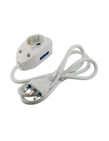 Multipresa 1 presa bipasso 1,2m