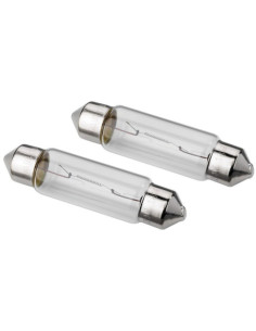 Coppia lampade tubolare 24V 18W 3000K