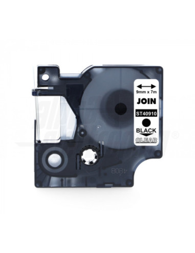 Nastro etichette per ST0050K testo nero su...