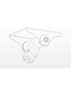 Flangia per soffitti inclinati arakno bianca 2