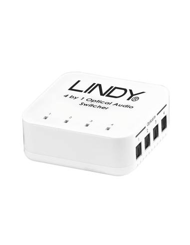 Switch audio digit.toslink spdif remote 4 porte