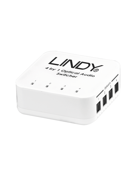 Switch audio digit.toslink spdif remote 4 porte