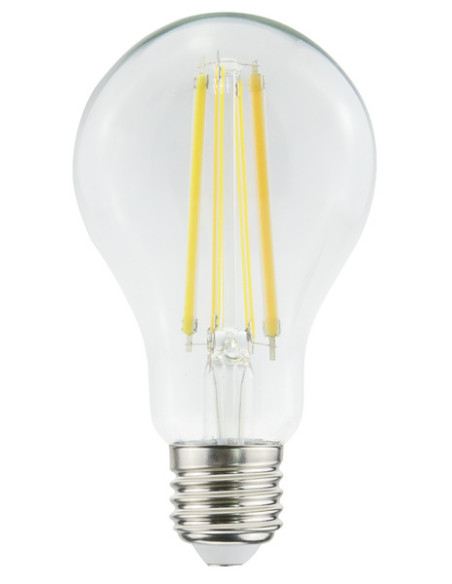 Lampada LED goccia filam E27 12W 3000k 220V 1800lm ra80 70x126mm