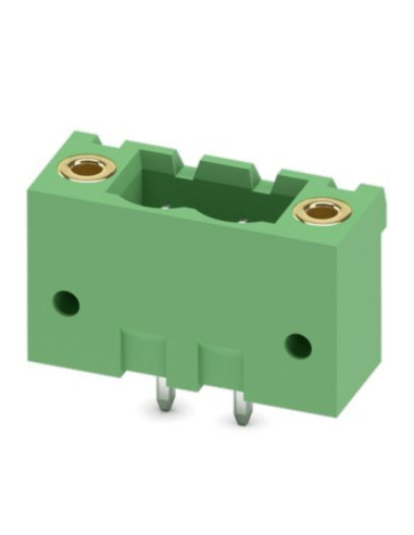 Morsetto 2 poli femmina passo 5.08 scollegabile...