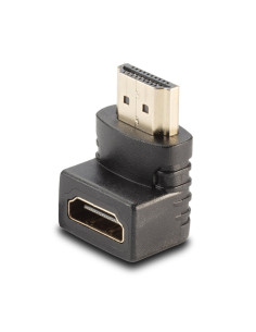 Adattatore HDMI M/F 90° verso basso