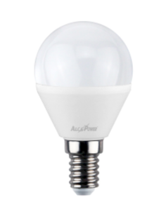 Lampada LED E14 220V 6W  4000k 470lm mini sfera