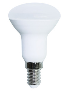 Lampada LED r50 e14 4,2w 3000k 220v 120° 470lm ra80 50x83mm