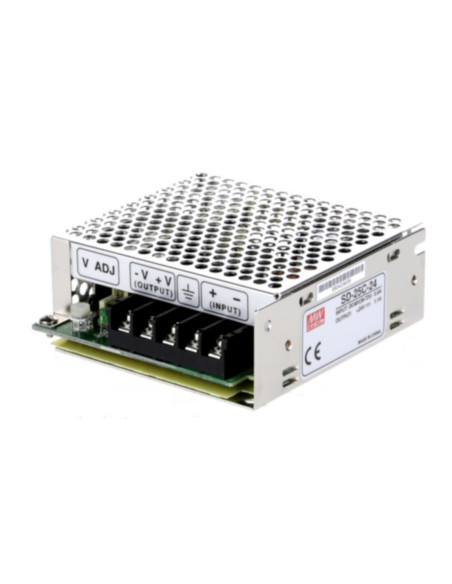 Alimentatore DC/DC 25w in 36-72v out 24v 1,1a