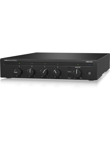 Mixamplificatore PA 120W singola uscita 8ohm/100V