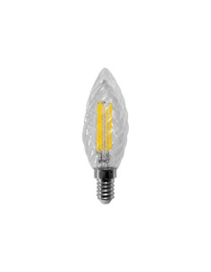Lampada LED E14 230V 3W 4000k filamento bianco naturale...