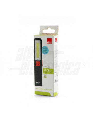 Torcia LED tascab 2,5W USB con magnete