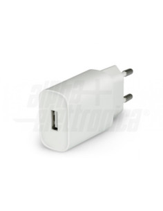 Alimentatore switching USB 5V 2,1A bianc