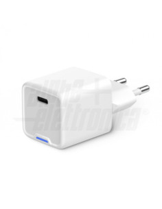 Alimentatore USB-C 5-20V 3A 30W GaN Nero o bianco 2