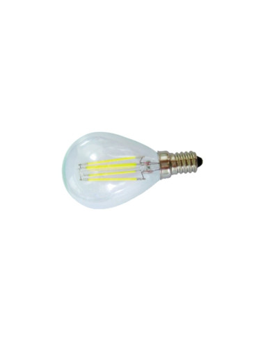 Lampada LED E14 220V 4W 4000k goccia bianco...